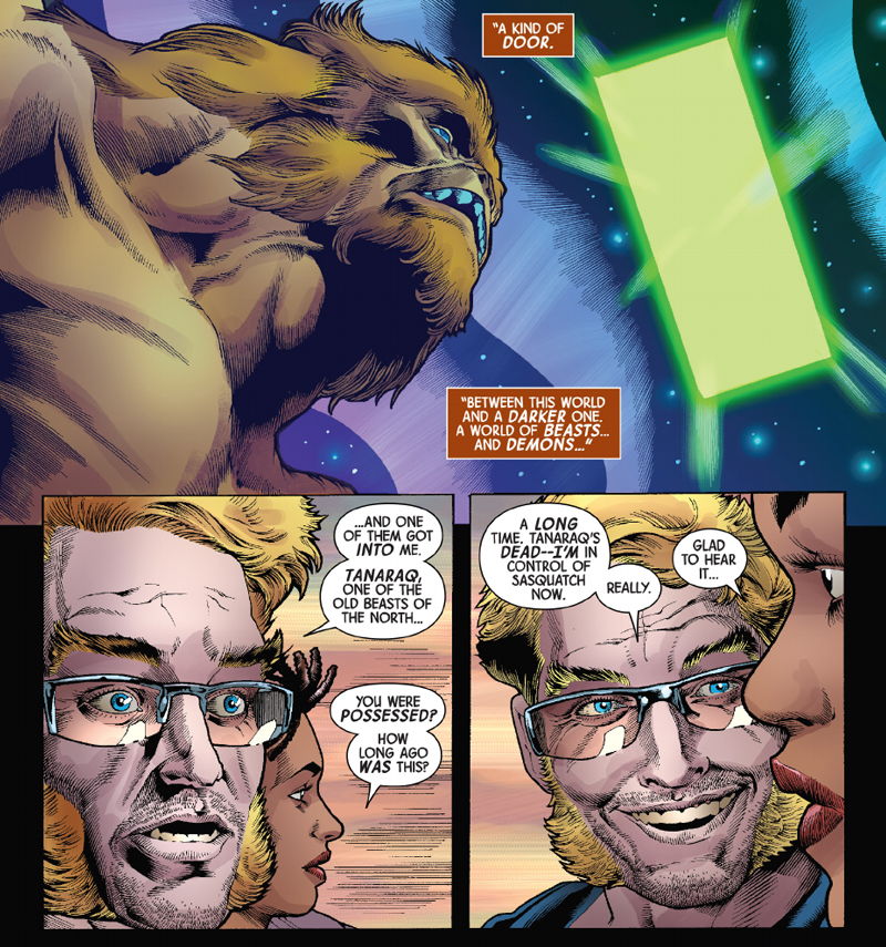 Walter reflects on his former beastly possession in Immortal Hulk #4.